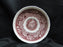 Mason's Vista Pink, Transferware: Flat Cup & Saucer Set (s), 2 1/4", Crazing