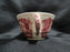 Mason's Vista Pink, Transferware: Flat Cup & Saucer Set (s), 2 1/4", Crazing