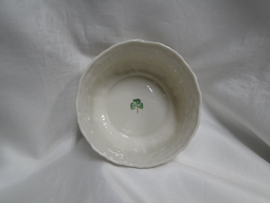 Belleek Shamrock, Ireland: Bon Bon / Bowl, 4 1/2" x 2 1/8" Tall