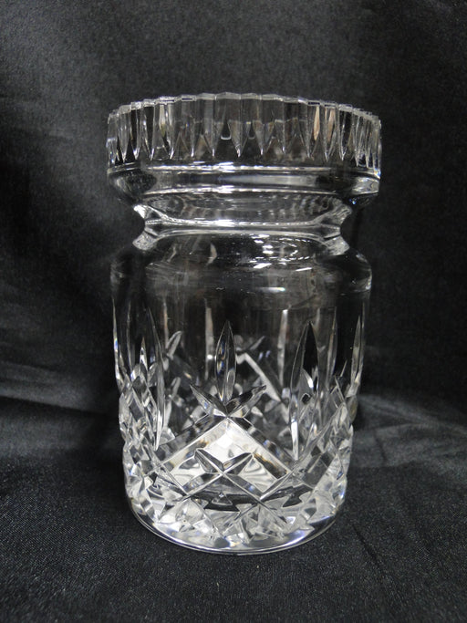 Waterford Crystal Araglin, Vertical & Criss Cross Cuts: Jam / Jelly Jar & Lid 5"