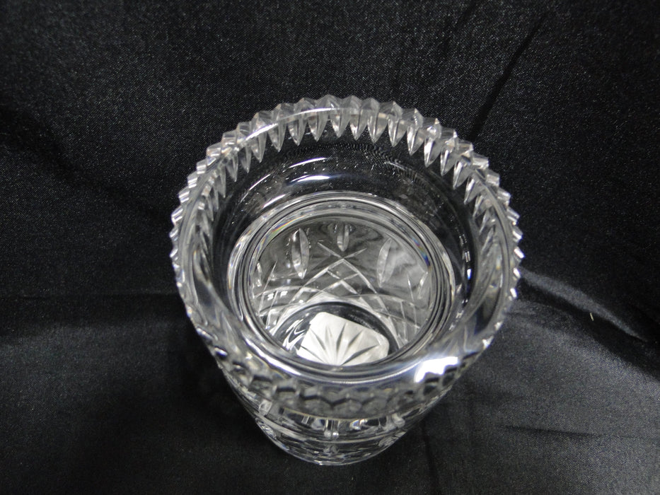 Waterford Crystal Araglin, Vertical & Criss Cross Cuts: Jam / Jelly Jar & Lid 5"