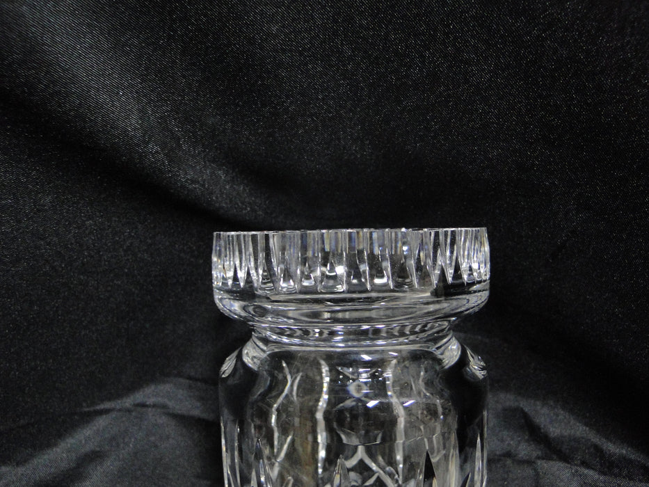 Waterford Crystal Araglin, Vertical & Criss Cross Cuts: Jam / Jelly Jar & Lid 5"