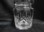 Waterford Crystal Araglin, Vertical & Criss Cross Cuts: Jam / Jelly Jar & Lid 5"