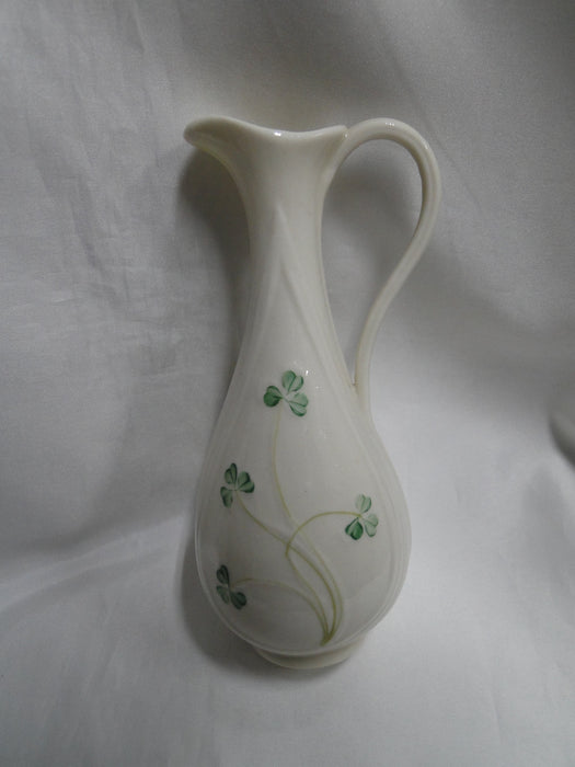 Belleek Shamrock, Ireland: Typha Spill Vase, 7" Tall