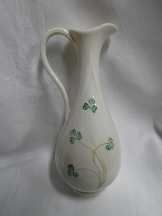 Belleek Shamrock, Ireland: Typha Spill Vase, 7" Tall
