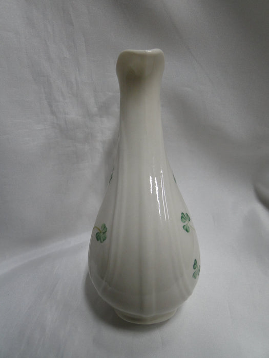 Belleek Shamrock, Ireland: Typha Spill Vase, 7" Tall