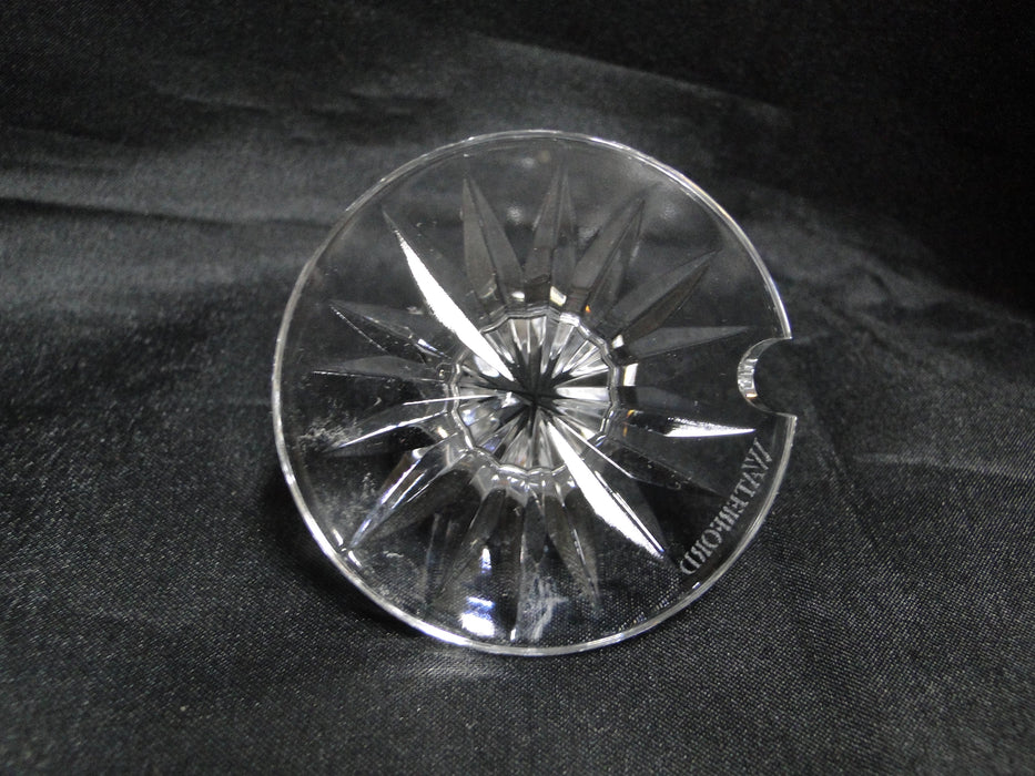 Waterford Crystal Araglin, Vertical & Criss Cross Cuts: Jam / Jelly Jar & Lid 5"