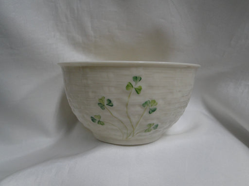 Belleek Shamrock, Ireland: Coupe Cereal Bowl, 5 1/4" x 2 3/4" Tall