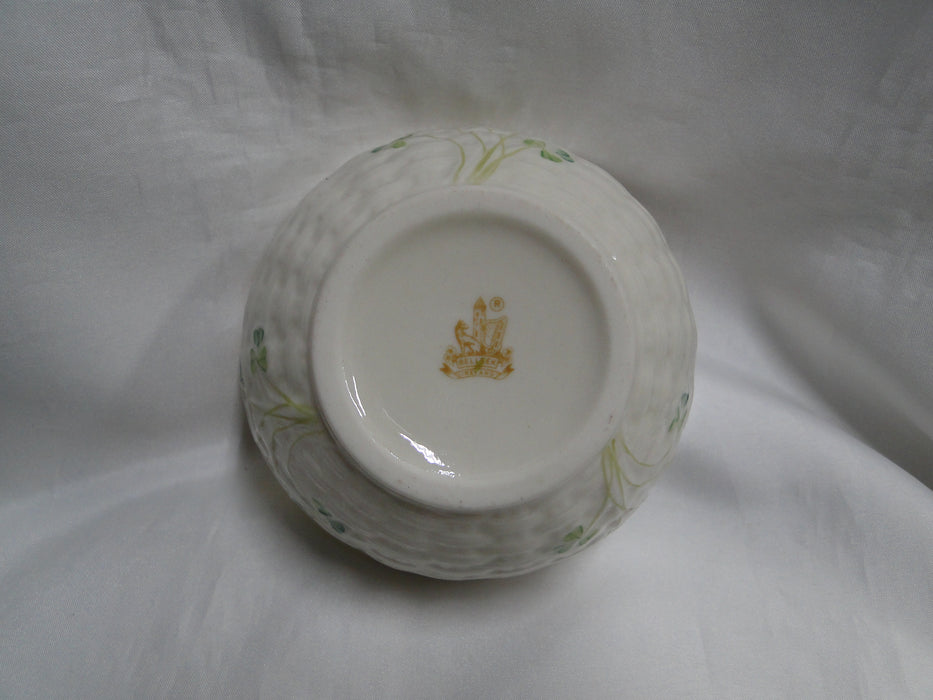 Belleek Shamrock, Ireland: Coupe Cereal Bowl, 5 1/4" x 2 3/4" Tall