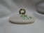 Belleek Shamrock, Ireland: Trinket Box w/ Lid, 3 3/4 Long