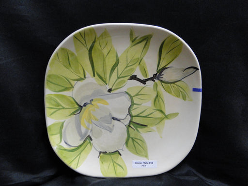 Red Wing Magnolia Chartreuse, MCM: Dinner Plate (s), 10 1/2", As Is