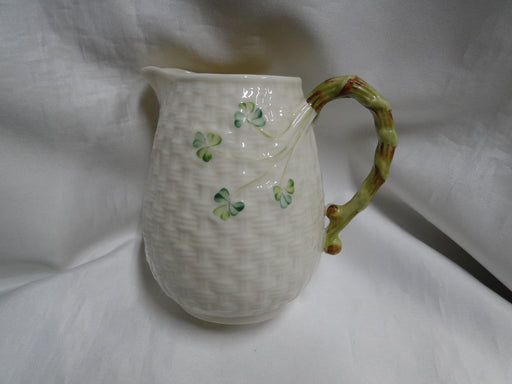 Belleek Shamrock, Ireland: Jug / Pitcher, 16 oz, 4 3/8" Tall