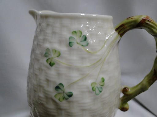 Belleek Shamrock, Ireland: Jug / Pitcher, 16 oz, 4 3/8" Tall