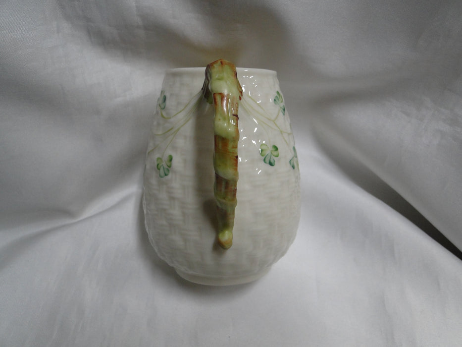 Belleek Shamrock, Ireland: Jug / Pitcher, 16 oz, 4 3/8" Tall