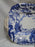 Royal Crown Derby Blue Mikado, Oriental: Square Cake Plate, White Handles, 11"