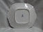 Royal Crown Derby Blue Mikado, Oriental: Square Cake Plate, White Handles, 11"