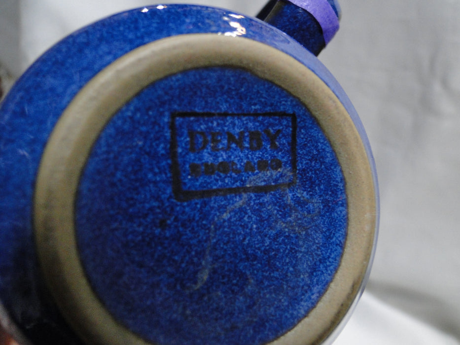 Denby-Langley Imperial Blue: Beaker / English Flared Mug (s), 4" Tall, Flaw