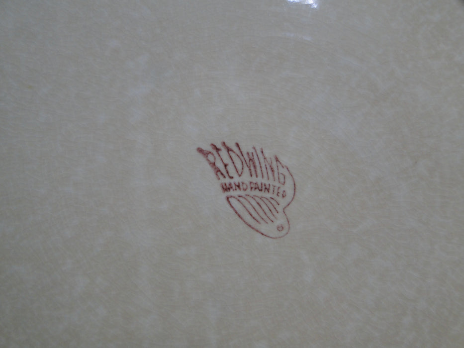 Red Wing Magnolia Chartreuse, MCM: Dinner Plate (s), 10 1/2", Crazing, Discolor