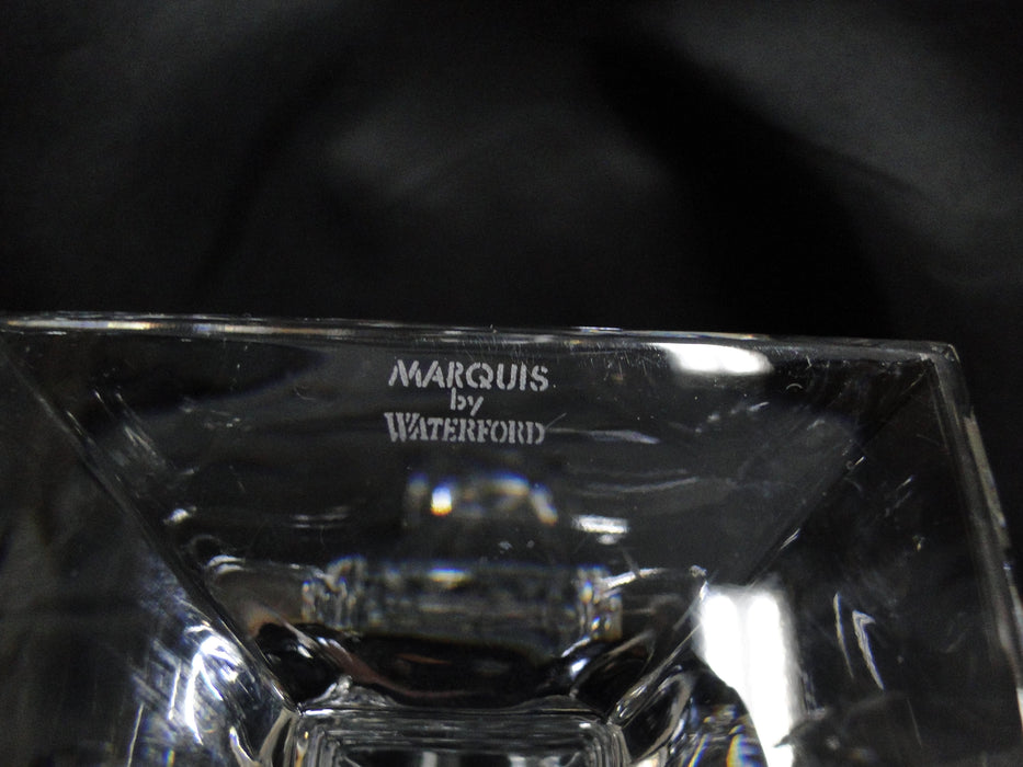 Marquis by Waterford Crystal Treviso, Square: Candlestick, 10" Tall