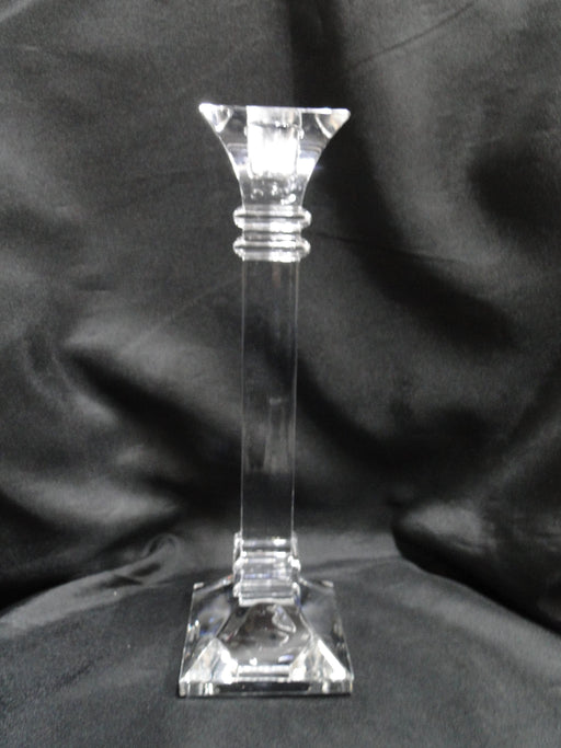 Marquis by Waterford Crystal Treviso, Square: Candlestick, 10" Tall