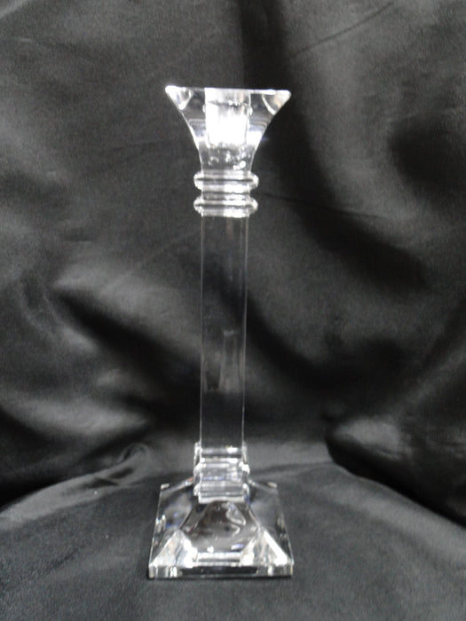 Marquis by Waterford Crystal Treviso, Square: Candlestick, 10" Tall