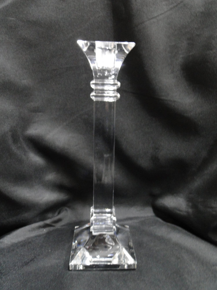 Marquis by Waterford Crystal Treviso, Square: Candlestick, 10" Tall