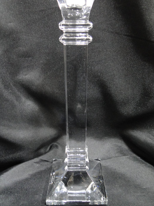 Marquis by Waterford Crystal Treviso, Square: Candlestick, 10" Tall