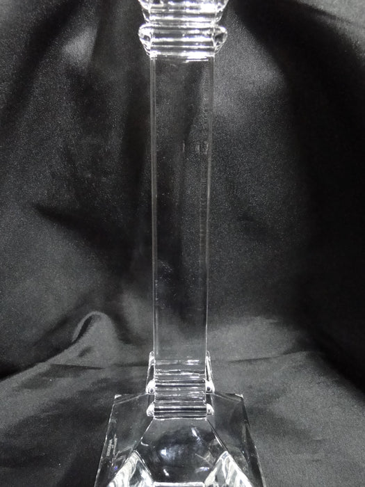 Marquis by Waterford Crystal Treviso, Square: Candlestick, 10" Tall