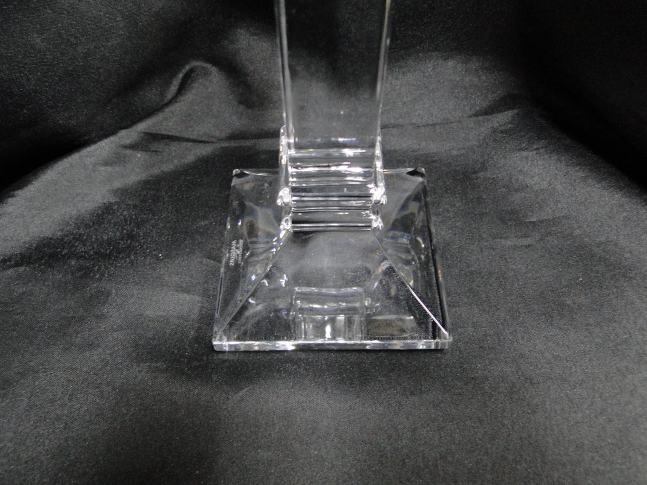 Marquis by Waterford Crystal Treviso, Square: Candlestick, 10" Tall