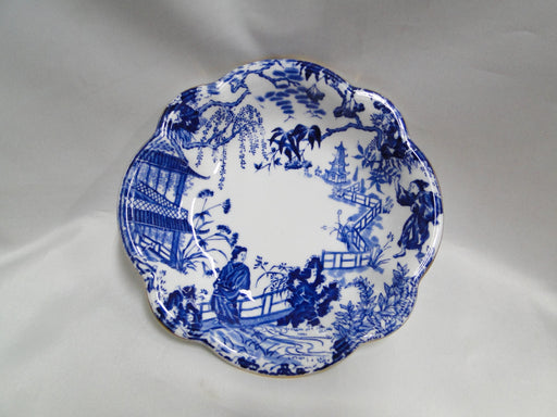 Royal Crown Derby Blue Mikado, Oriental: Nut Dish, 6 3/8" x 1 1/4" Tall