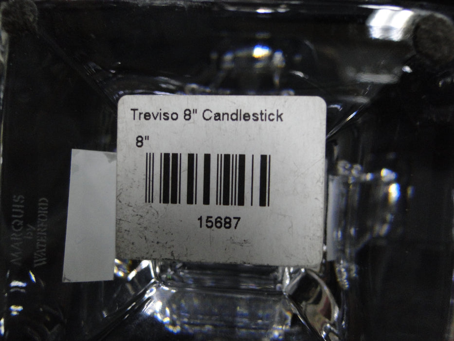 Marquis by Waterford Crystal Treviso, Square: Candlestick (s), 8 1/8" Tall