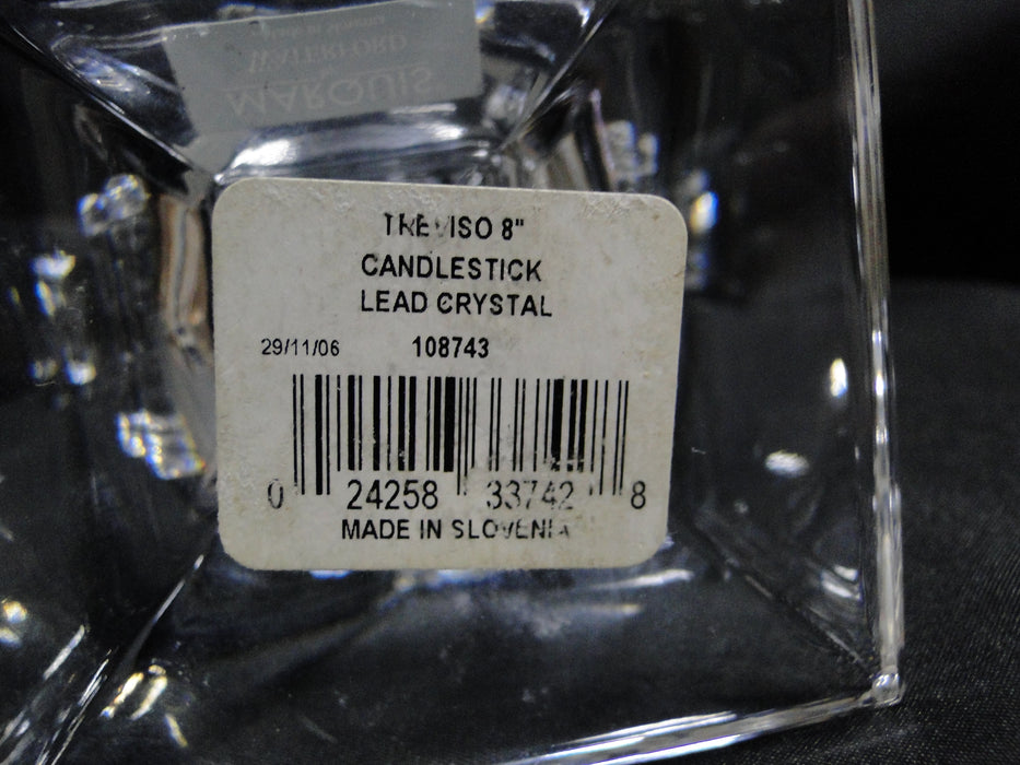 Marquis by Waterford Crystal Treviso, Square: Candlestick (s), 8 1/8" Tall