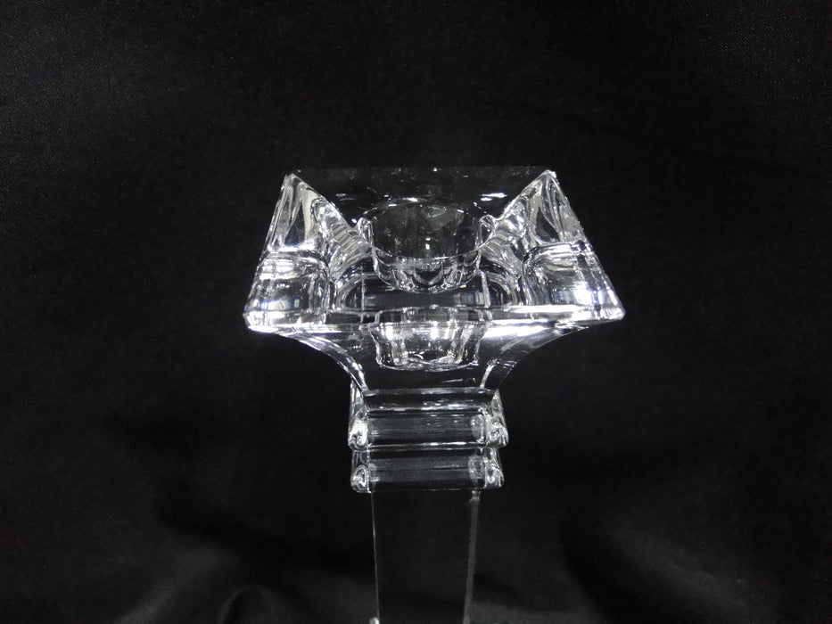 Marquis by Waterford Crystal Treviso, Square: Candlestick (s), 8 1/8" Tall
