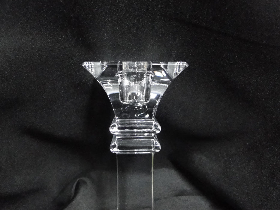 Marquis by Waterford Crystal Treviso, Square: Candlestick (s), 8 1/8" Tall