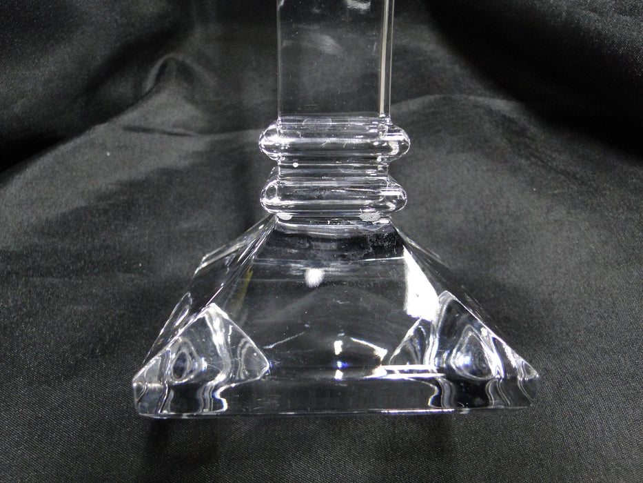 Marquis by Waterford Crystal Treviso, Square: Candlestick (s), 8 1/8" Tall