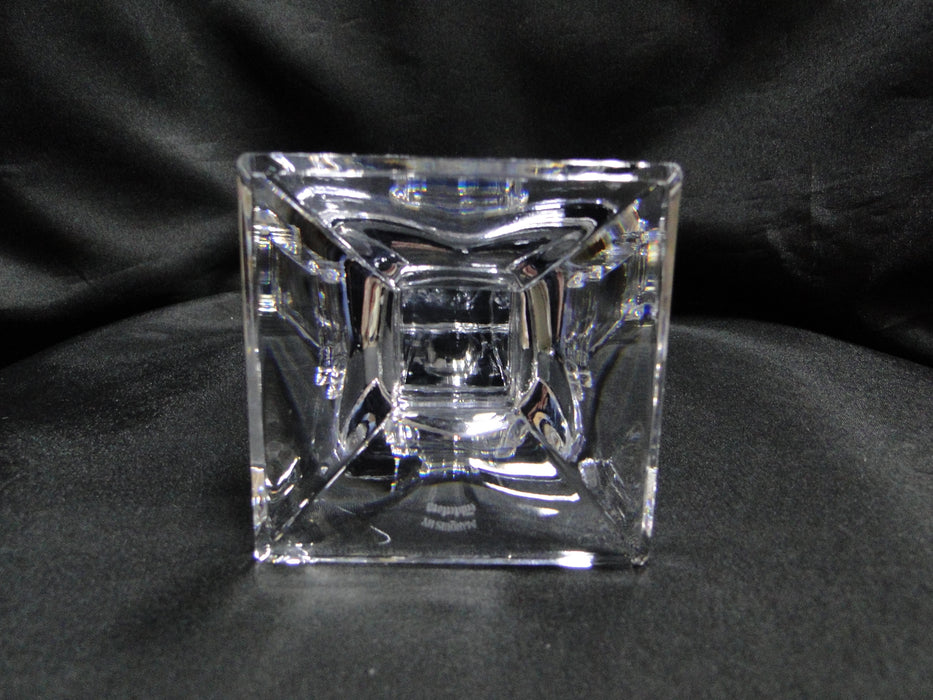 Marquis by Waterford Crystal Treviso, Square: Candlestick (s), 8 1/8" Tall