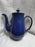 Denby-Langley Imperial Blue: Coffee Pot & Lid, 9 1/4"