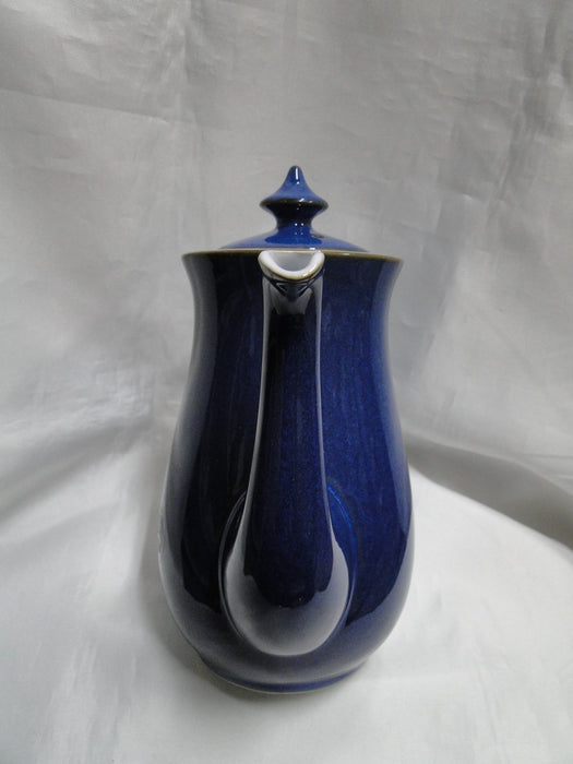 Denby-Langley Imperial Blue: Coffee Pot & Lid, 9 1/4"