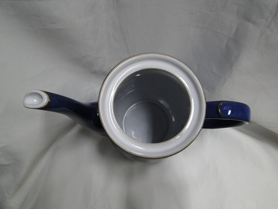 Denby-Langley Imperial Blue: Coffee Pot & Lid, 9 1/4"