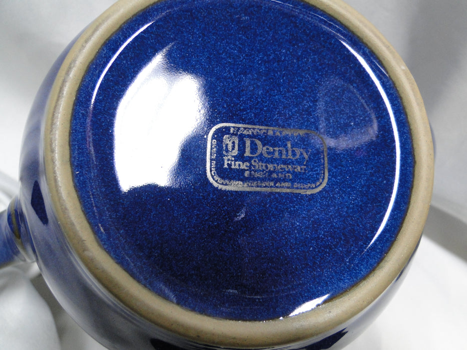 Denby-Langley Imperial Blue: Coffee Pot & Lid, 9 1/4"