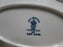 Royal Crown Derby Blue Mikado, Oriental: Oval Tray / Dish, 6 1/4" x 4"