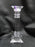 Marquis by Waterford Crystal Treviso, Square: Candlestick, 8 1/8" Tall, As Is
