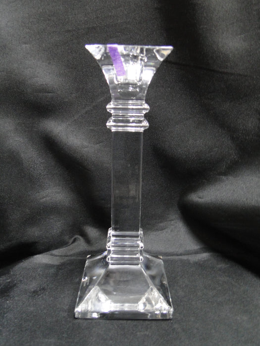 Marquis by Waterford Crystal Treviso, Square: Candlestick, 8 1/8" Tall, As Is