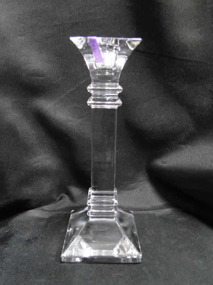 Marquis by Waterford Crystal Treviso, Square: Candlestick, 8 1/8" Tall, As Is