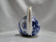 Royal Crown Derby Blue Mikado, Oriental: Sugar Bowl & Lid, 3 1/2"