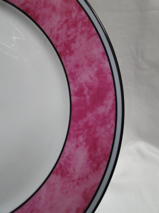 Philippe Deshoulieres Cordoba Fuschia, Marble w/ Gray Band: Salad Plate, 8 5/8"