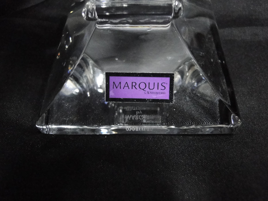 Marquis by Waterford Crystal Treviso, Square: Candlestick (s), 6 1/8" Tall