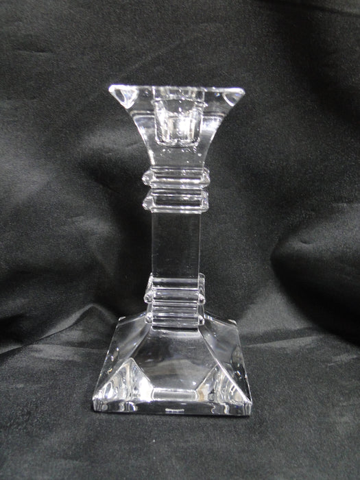 Marquis by Waterford Crystal Treviso, Square: Candlestick (s), 6 1/8" Tall