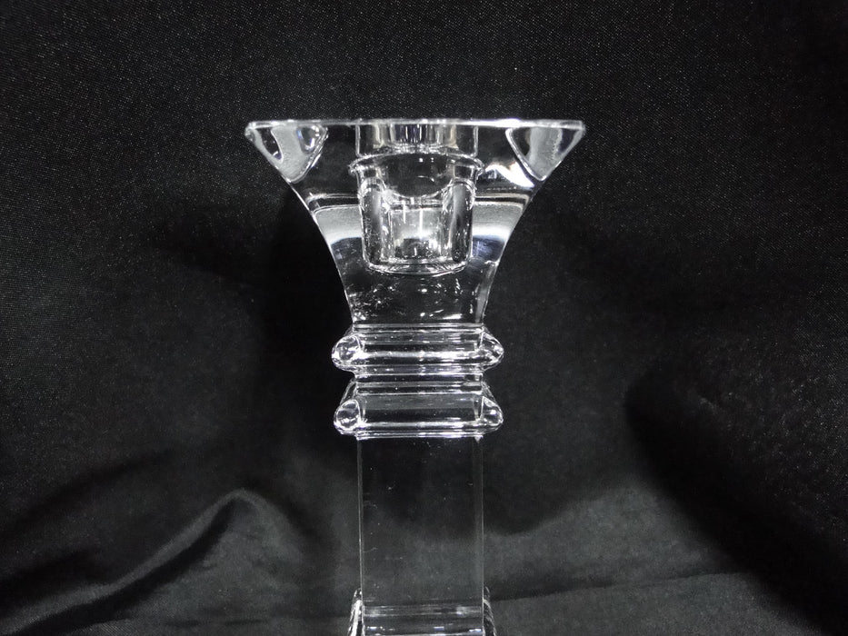 Marquis by Waterford Crystal Treviso, Square: Candlestick (s), 6 1/8" Tall