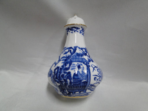 Royal Crown Derby Blue Mikado, Oriental: Salt OR Pepper Shaker, Larger, As Is